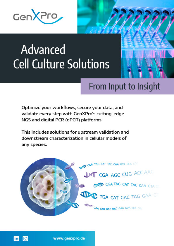 GenXPro - Advanced Cell Culture Solutions